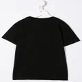Lacoste Kids embroidered logo T-shirt - Black