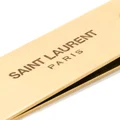 Saint Laurent logo money clip - Gold