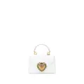Dolce & Gabbana small Devotion leather top-handle bag - White