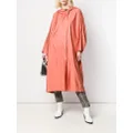 Issey Miyake Pre-Owned 1980s lightweight hooded coat - Pink