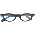 Monocle Eyewear round frame glasses - Brown