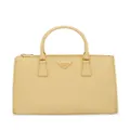 Prada large Galleria leather tote bag - Yellow