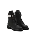 Giuseppe Zanotti Alexa logo plate boots - Black