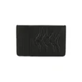 Alexander McQueen ribcage embossed cardholder - Black