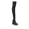 Stella McCartney platform thigh-high boots - Black