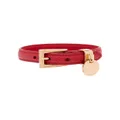Prada Saffiano leather bracelet - Red