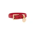 Prada Saffiano leather bracelet - Red
