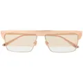 TOM FORD Eyewear square frame sunglasses - Gold