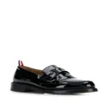 Thom Browne patent leather penny loafers - Black