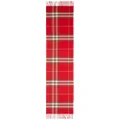 Burberry The classic check cashmere scarf - Red