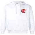 Palace Big Apple drawstring hoodie - White