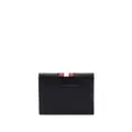 Bally logo stripe wallet - Black