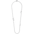 TASAKI 18kt white gold Abstract Star diamond and pearl necklace - Silver