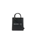 Balenciaga mini Shopping phone pouch - Black