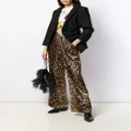 Dolce & Gabbana leopard-print satin pajama bottoms - Neutrals