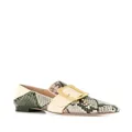 Bally patchwork loafers - Grey