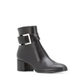 Sergio Rossi buckle ankle boots - Black