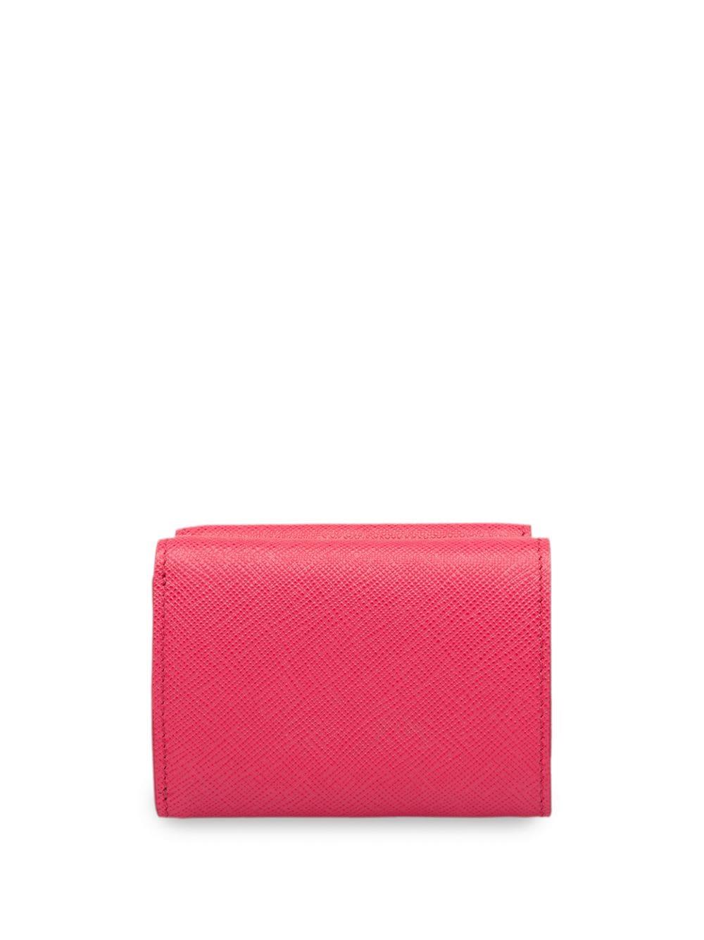 Prada Saffiano leather wallet - Pink