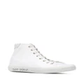 Saint Laurent Malibu high-top sneakers - White