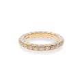 SHAY 18kt yellow gold white diamond eternity ring