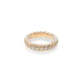 SHAY 18kt yellow gold white diamond eternity ring