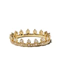 Annoushka 18kt yellow gold Crown diamond ring