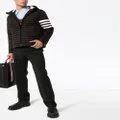 Thom Browne 4 stripe padded jacket - Black