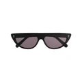 Stella McCartney Eyewear cat eye framed sunglasses - Black