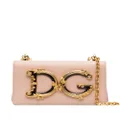 Dolce & Gabbana DG Girls leather shoulder bag - Pink