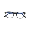TOM FORD Eyewear FT5625B soft square-frame glasses - Black