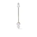 Mizuki 14kt gold Sea of Beauty Kanzashi pearl diamond long single earring