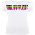 Philipp Plein embellished logo short sleeve T-shirt - White