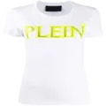 Philipp Plein crew-neck SS logo T-shirt - White