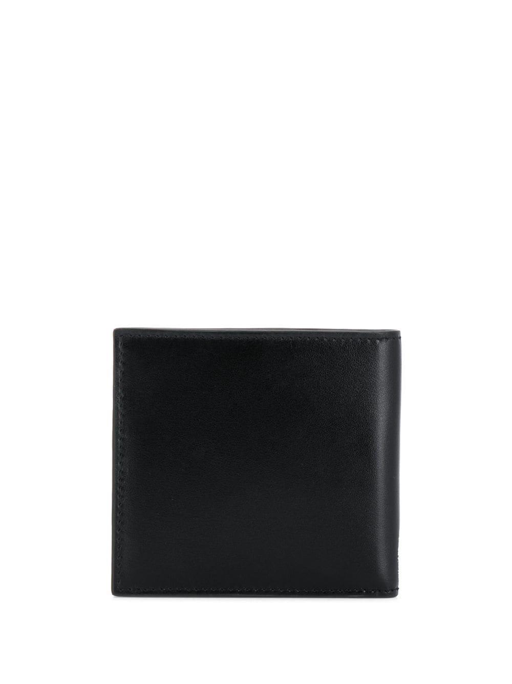 Alexander McQueen logo print wallet - Black
