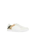 Burberry House Check panel sneakers - White