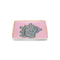 Versace Alphabet P plate (11cm) - Pink