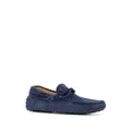 Tod's bow detail loafers - Blue