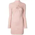 TOM FORD gathered detail fitted dress - Pink