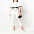 Alexander McQueen high-waist tailored trousers - White