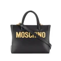 Moschino mini logo tote bag - Black
