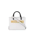 Moschino logo mini bag - White