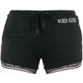 Kenzo mesh-trimmed shorts - Black