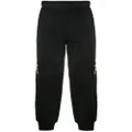 Versace Barocco logo track pants - Black
