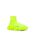 Balenciaga Speed.2 Lt Knit Sole Mono FL sock sneakers - Yellow