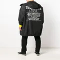 Dsquared2 Exclusive for Vitkac hooded raincoat - Black