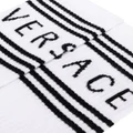 Versace 90s Vintage Logo socks - White