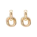 Rabanne chain link earrings - Gold