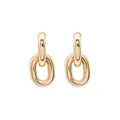 Rabanne chain link earrings - Gold