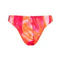Versace tie-dye bikini bottoms - Pink