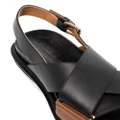 Marni Fussbet crossover-strap sandals - Black